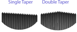 single-double-taper